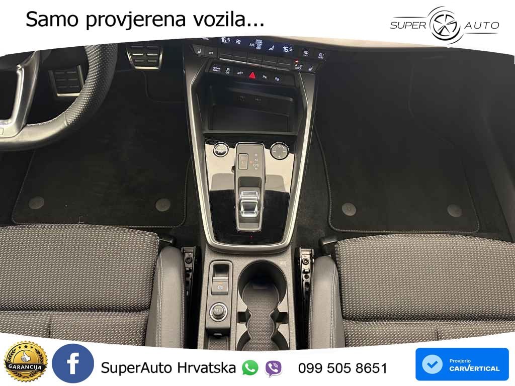 Audi A3 40 TFSIe (204 KS) S tronic 2x S line MATRIX+GR SJED+KAM