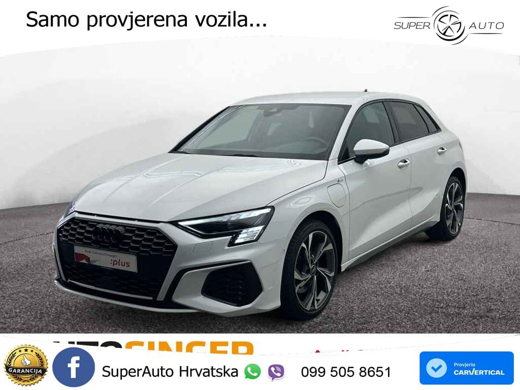 Audi A3 40 TFSIe (204 KS) S tronic 2x S line MATRIX+GR SJED+KAM