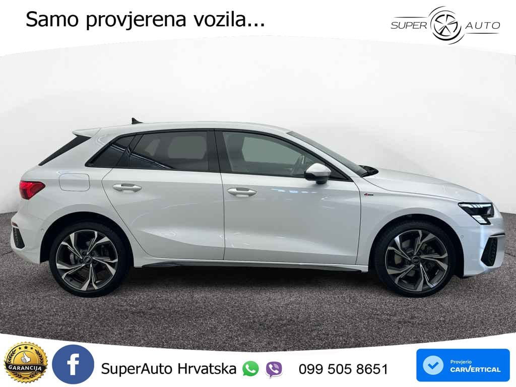 Audi A3 40 TFSIe (204 KS) S tronic 2x S line MATRIX+GR SJED+KAM
