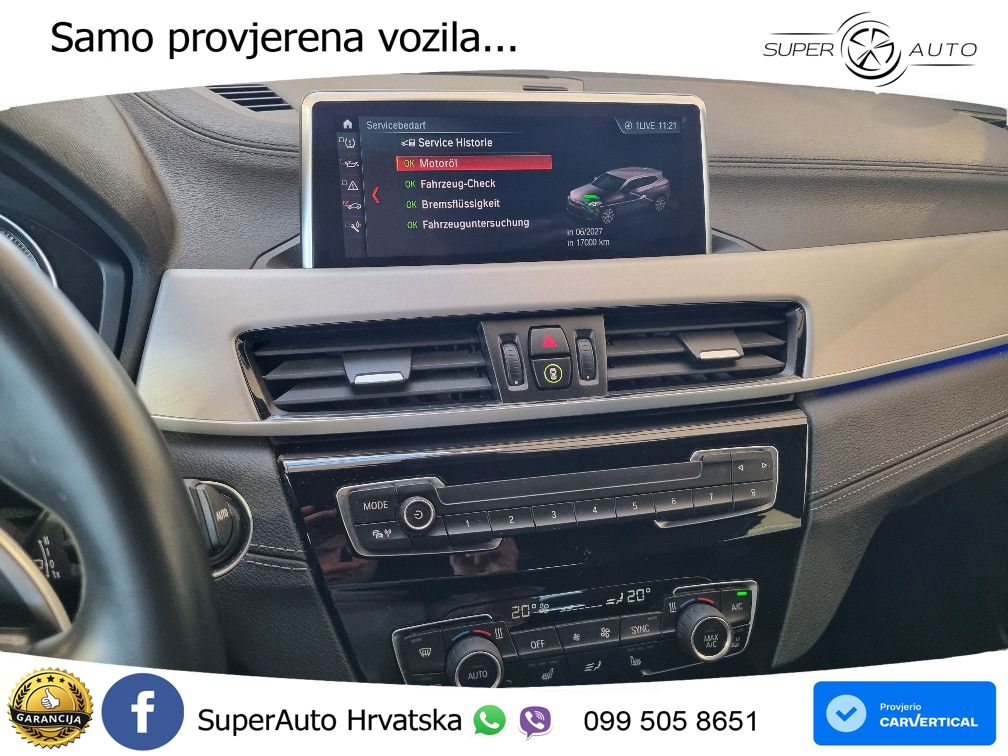 BMW X2 xDrive20i Steptronic LED+GR SJED+ACC