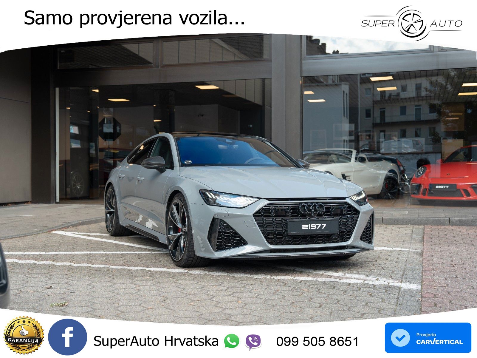 Audi RS7 4.0 TFSI V8 (600 KS) quattro tiptronic LED+GR SJED+ACC