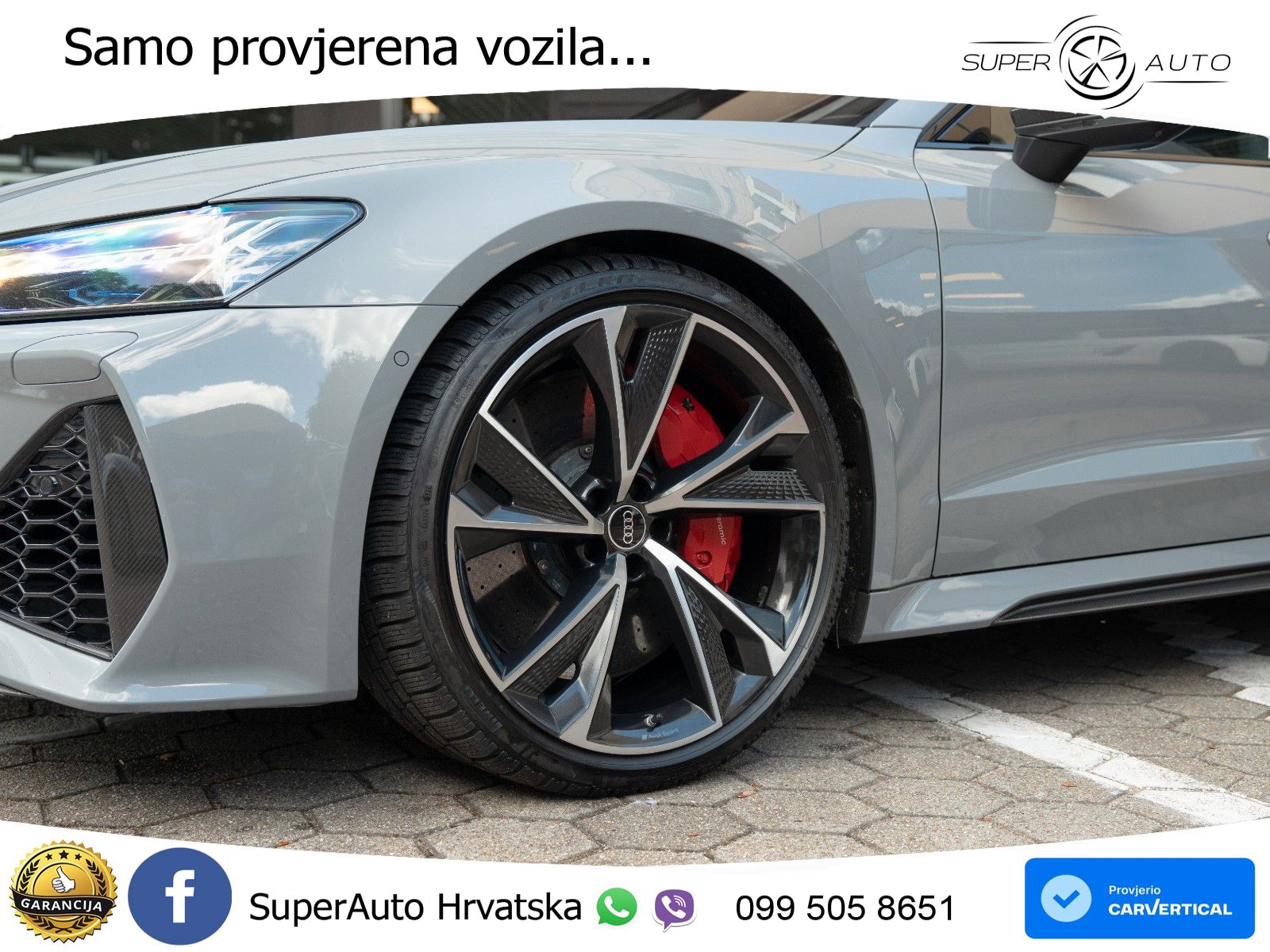 Audi RS7 4.0 TFSI V8 (600 KS) quattro tiptronic LED+GR SJED+ACC