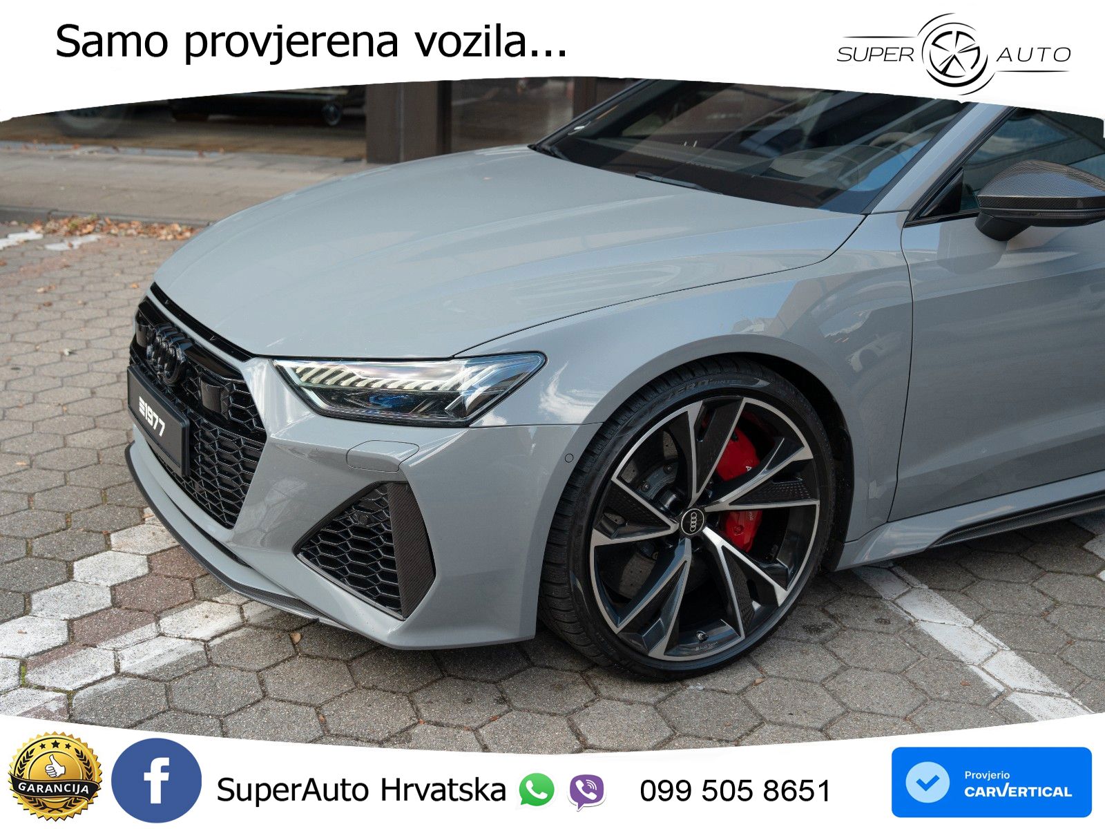 Audi RS7 4.0 TFSI V8 (600 KS) quattro tiptronic LED+GR SJED+ACC