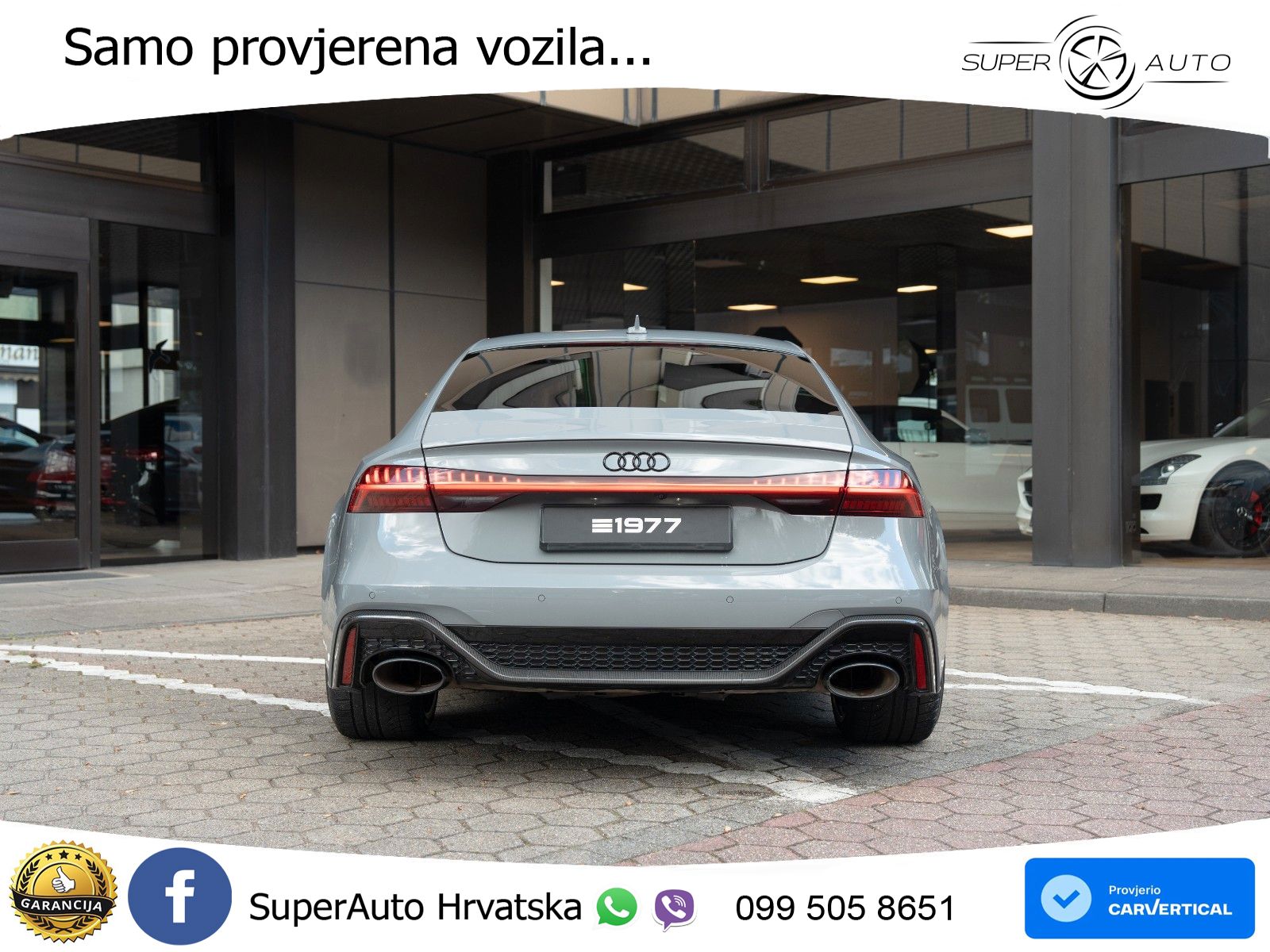 Audi RS7 4.0 TFSI V8 (600 KS) quattro tiptronic LED+GR SJED+ACC