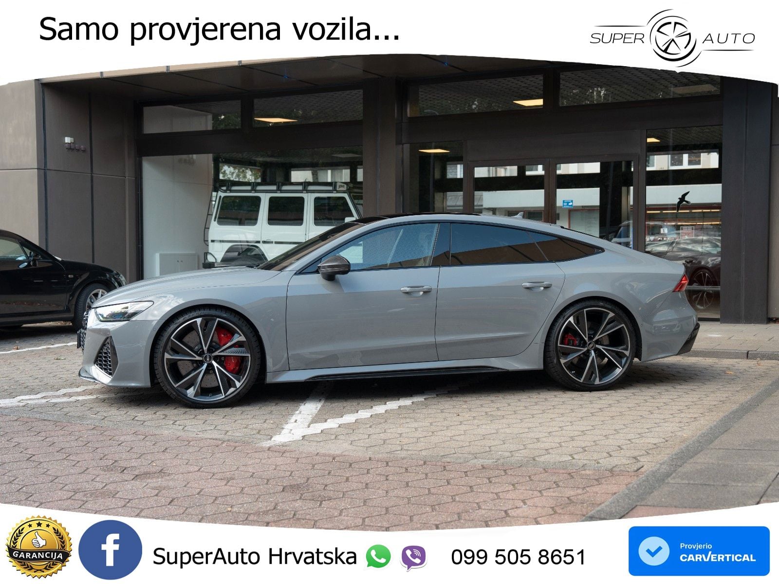 Audi RS7 4.0 TFSI V8 (600 KS) quattro tiptronic LED+GR SJED+ACC