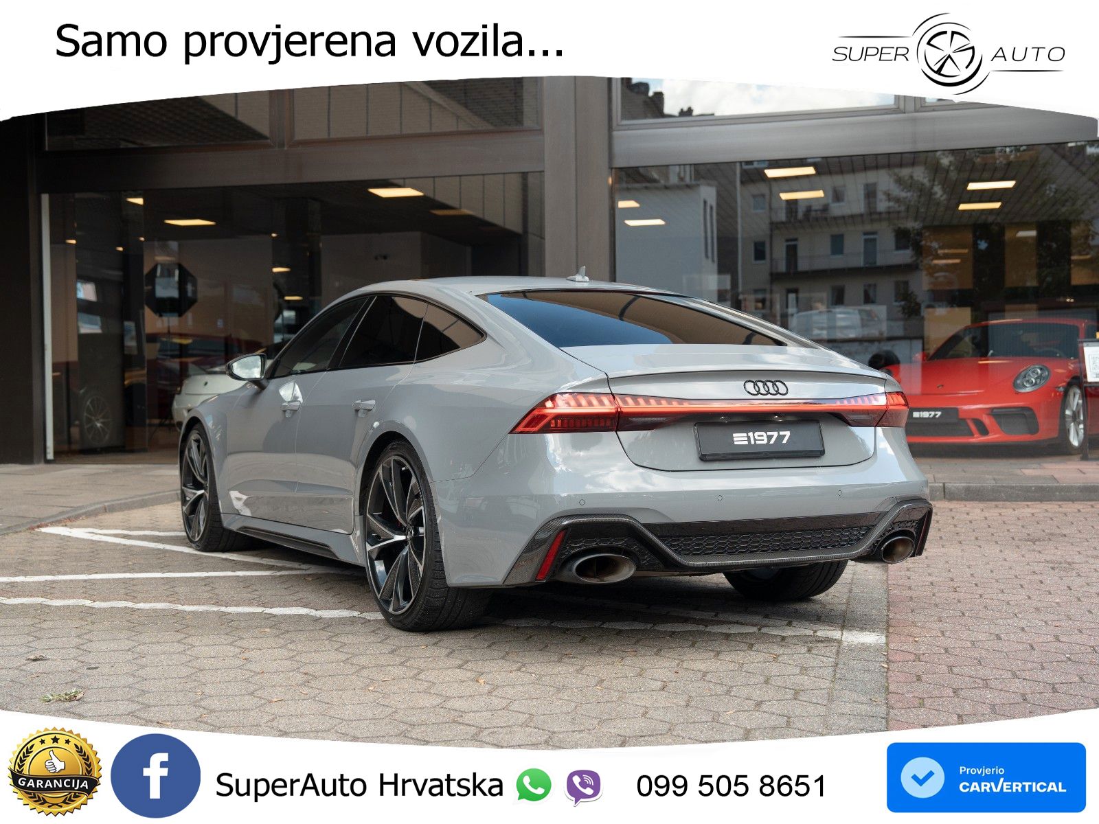 Audi RS7 4.0 TFSI V8 (600 KS) quattro tiptronic LED+GR SJED+ACC