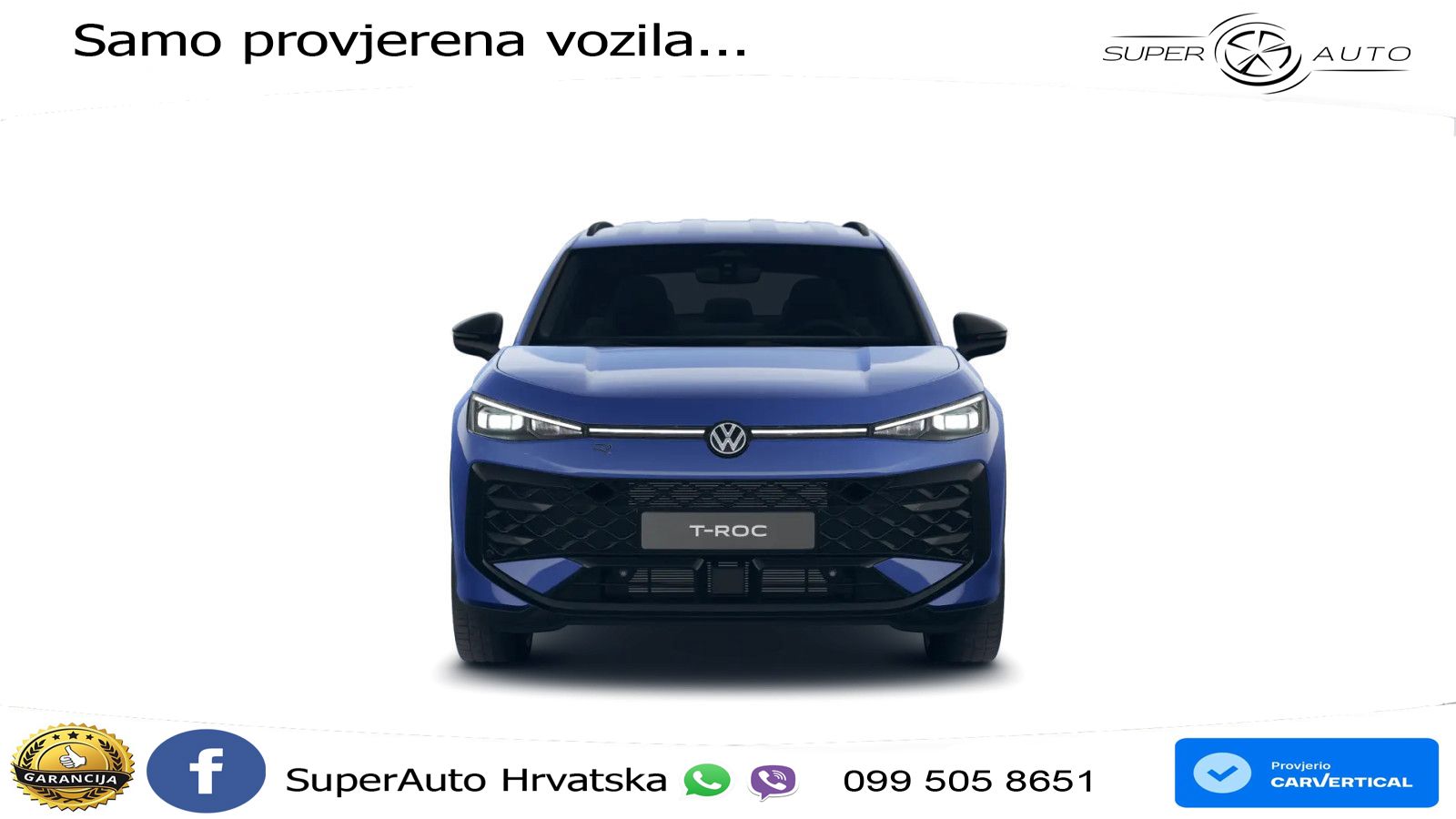 Volkswagen T-Roc 1.5 eTSI (150 KS)  DSG R-Line LED+GR SJED+ACC