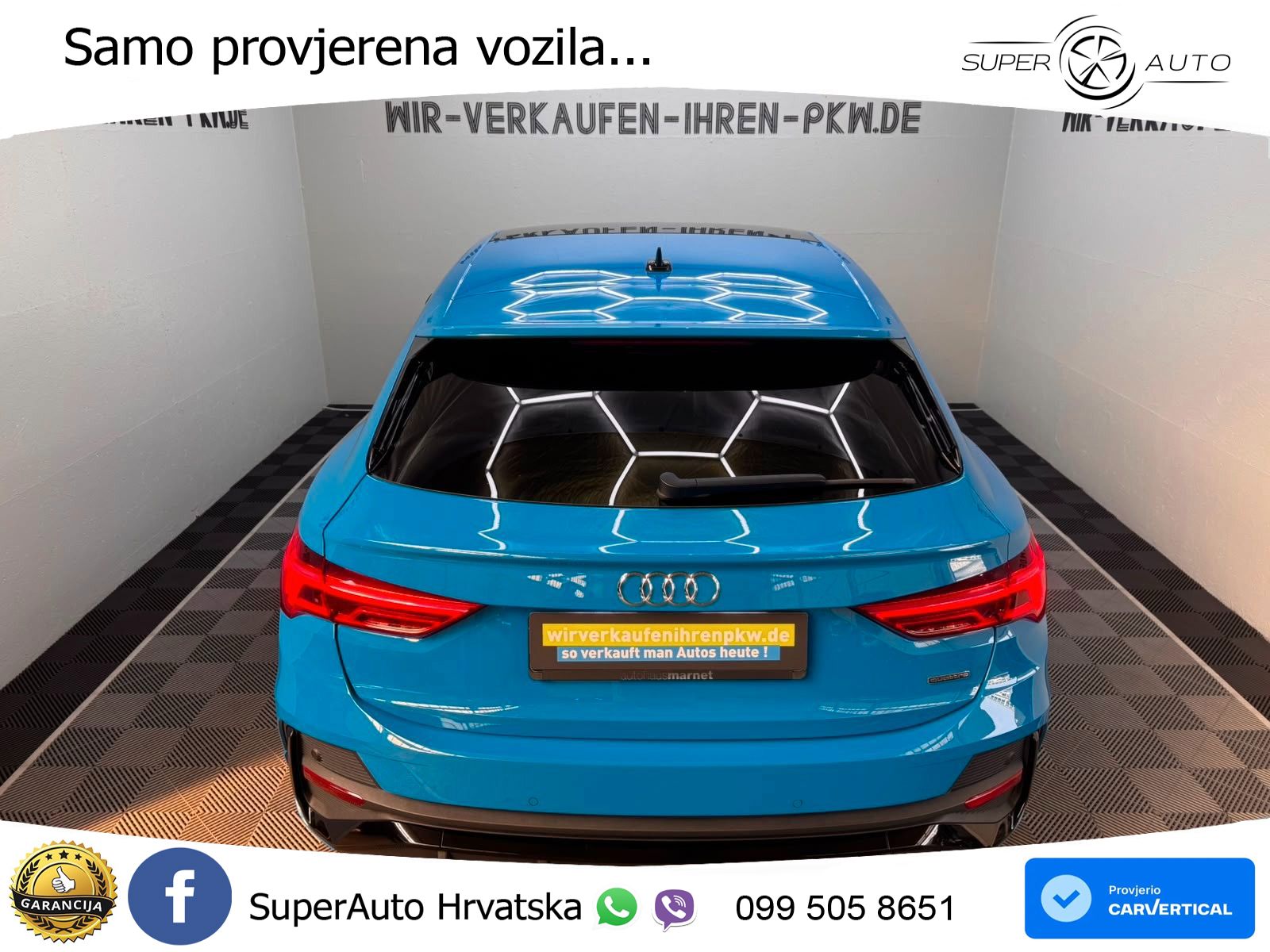 Audi Q3 II Sportback 45 TFSI (230 KS) quattro S tronic S line LED+GR SJED+ACC
