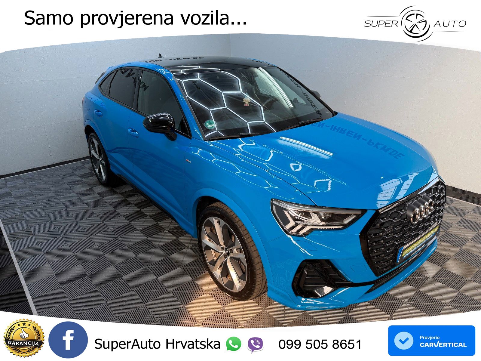 Audi Q3 II Sportback 45 TFSI (230 KS) quattro S tronic S line LED+GR SJED+ACC