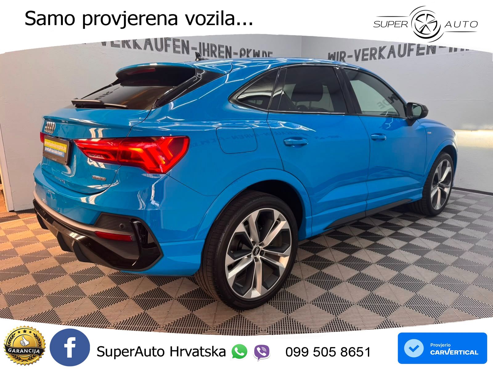 Audi Q3 II Sportback 45 TFSI (230 KS) quattro S tronic S line LED+GR SJED+ACC