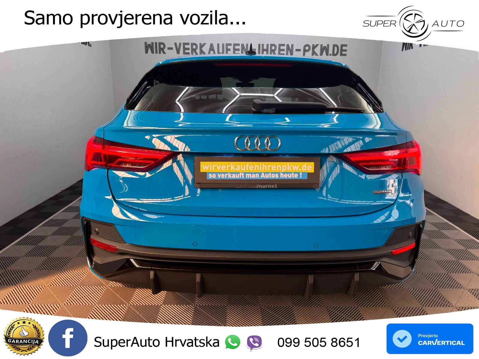 Audi Q3 II Sportback 45 TFSI (230 KS) quattro S tronic S line LED+GR SJED+ACC