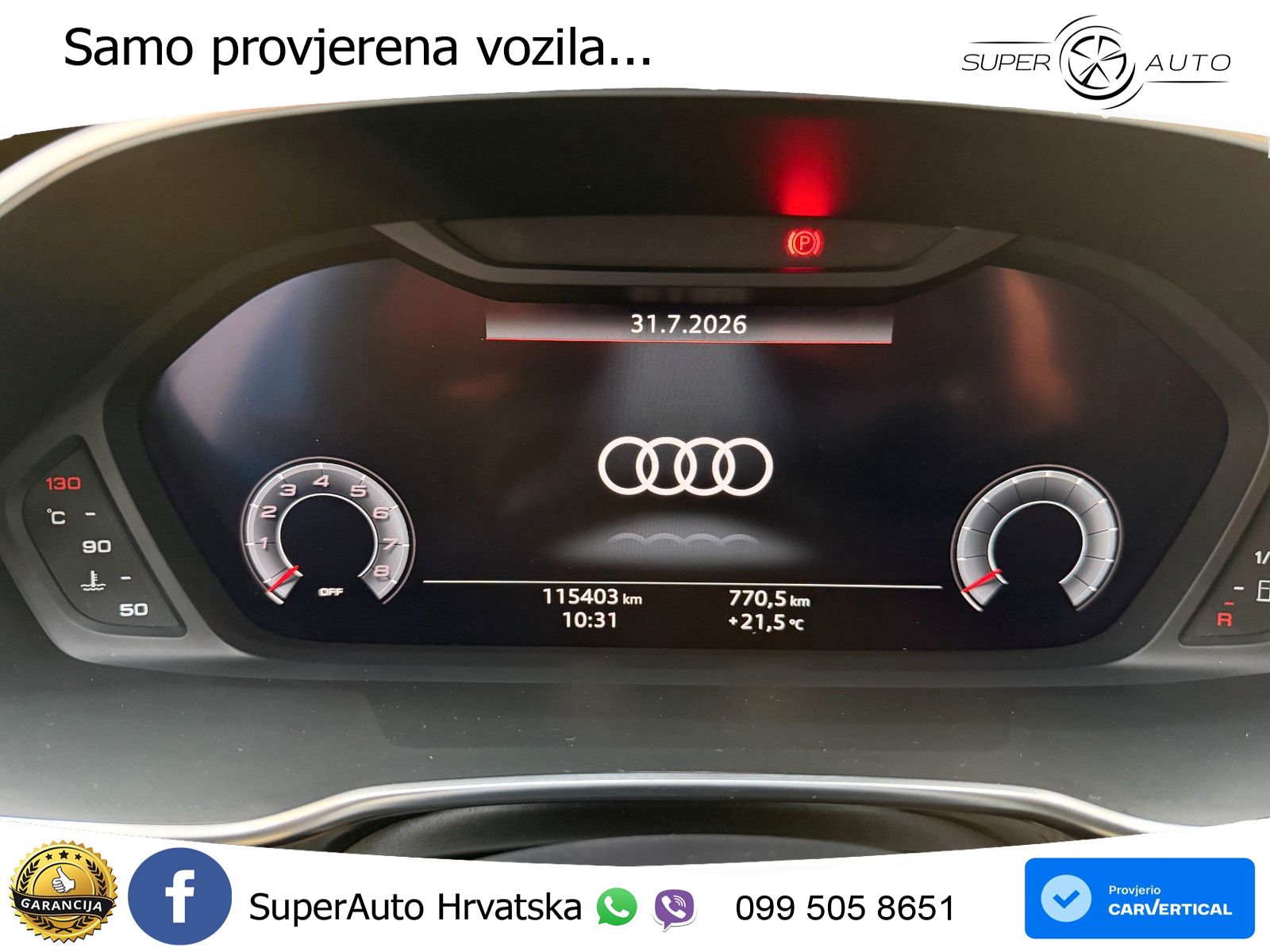 Audi Q3 II Sportback 45 TFSI (230 KS) quattro S tronic S line LED+GR SJED+ACC