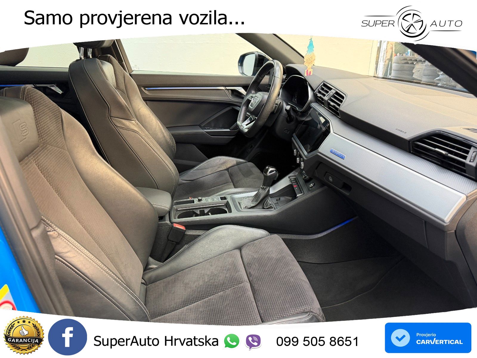 Audi Q3 II Sportback 45 TFSI (230 KS) quattro S tronic S line LED+GR SJED+ACC