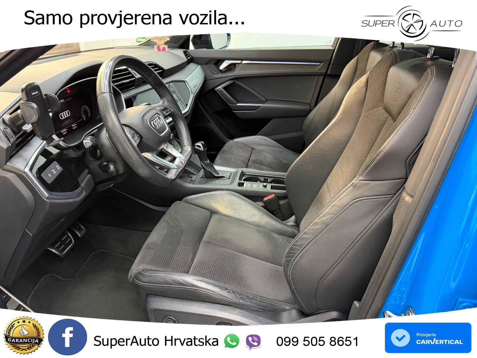 Audi Q3 II Sportback 45 TFSI (230 KS) quattro S tronic S line LED+GR SJED+ACC