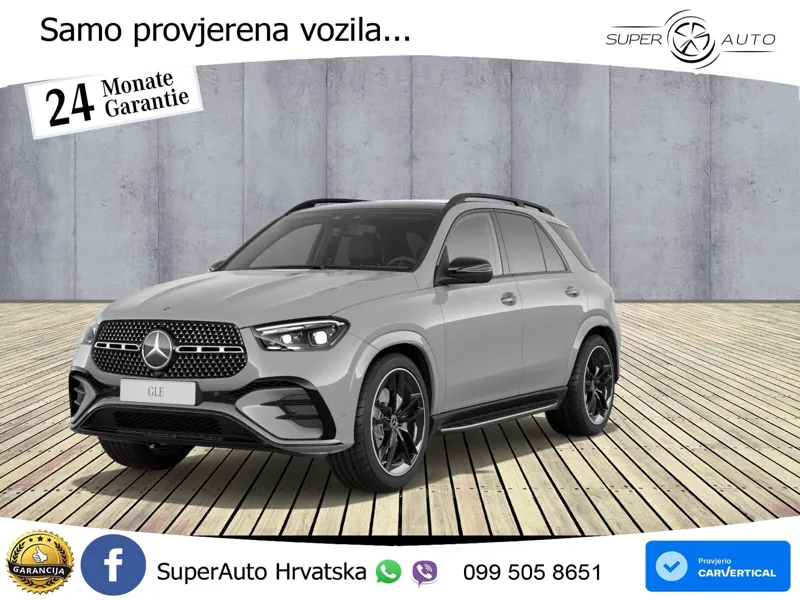 Mercedes GLE 450d (367 KS) EQ Boost 4MATIC 9G-TRONIC AMG ZRAČNI+ACC+GR SJED+KAM+PANO