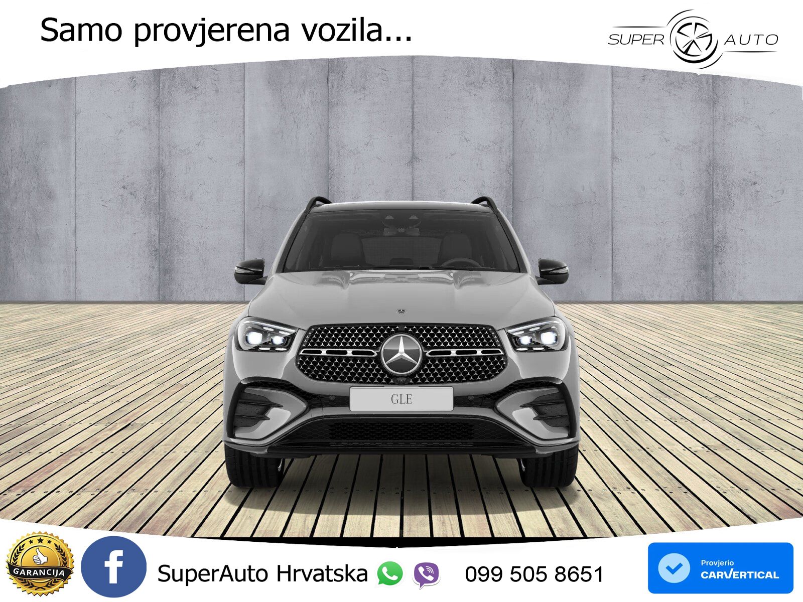Mercedes GLE 450d (367 KS) EQ Boost 4MATIC 9G-TRONIC AMG ZRAČNI+ACC+GR SJED+KAM+PANO