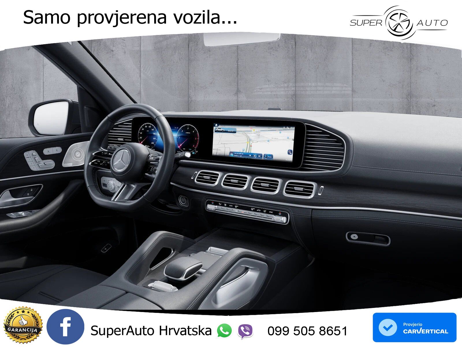 Mercedes GLE 450d (367 KS) EQ Boost 4MATIC 9G-TRONIC AMG ZRAČNI+ACC+GR SJED+KAM+PANO