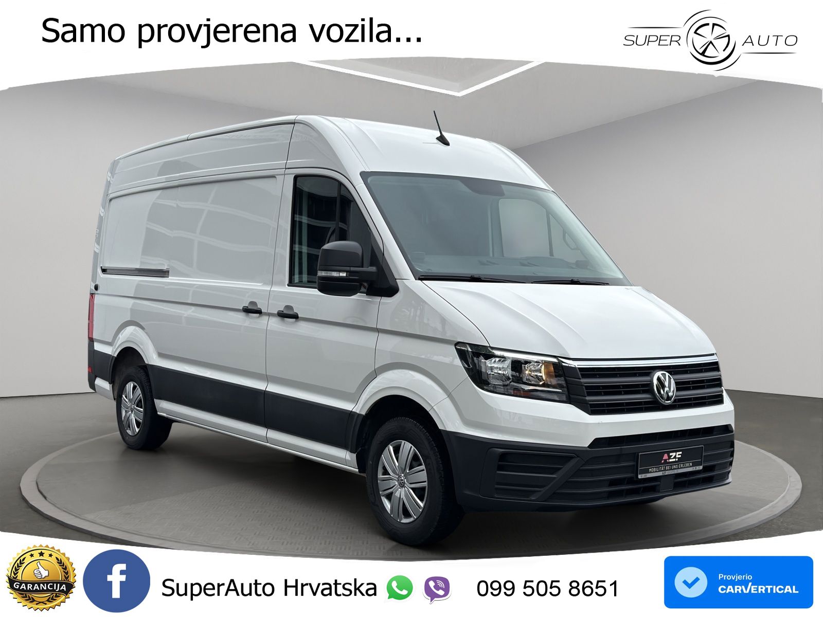 Volkswagen Crafter 35 2.0 TDI FWD AHK+KLIMA+KAMERA+DAB+ 140 KS