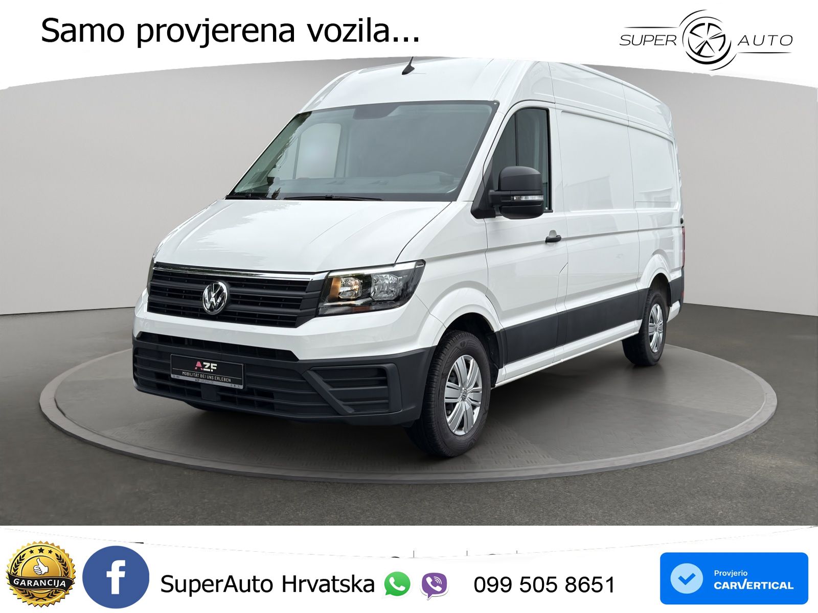 Volkswagen Crafter 35 2.0 TDI FWD AHK+KLIMA+KAMERA+DAB+ 140 KS