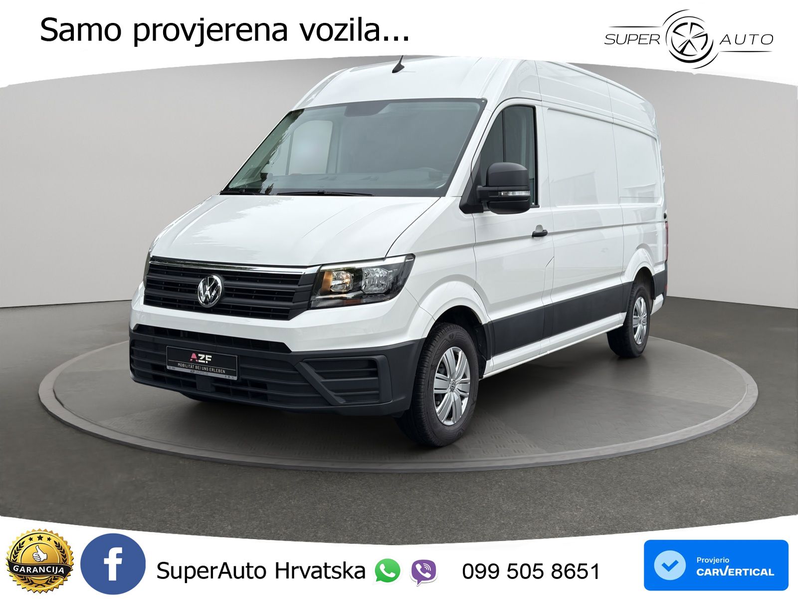 Volkswagen Crafter 35 2.0 TDI FWD AHK+KLIMA+KAMERA+DAB+ 140 KS