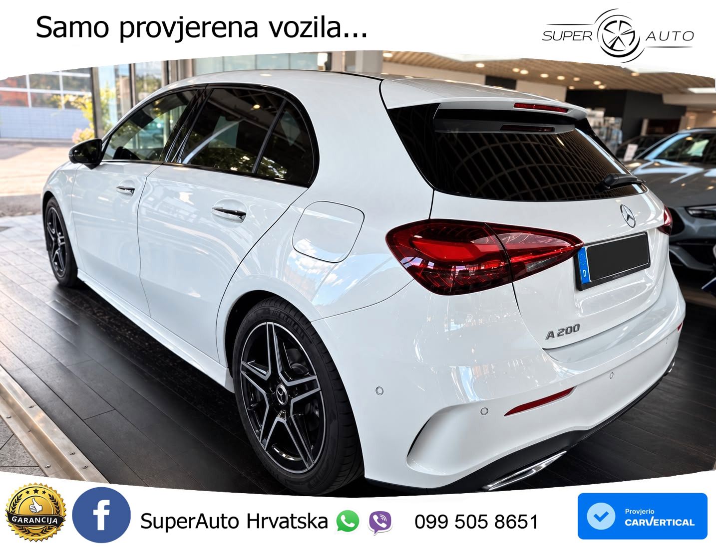 Mercedes-Benz A 200d 8G-DCT AMG ACC+GR SJED+360+PANO
