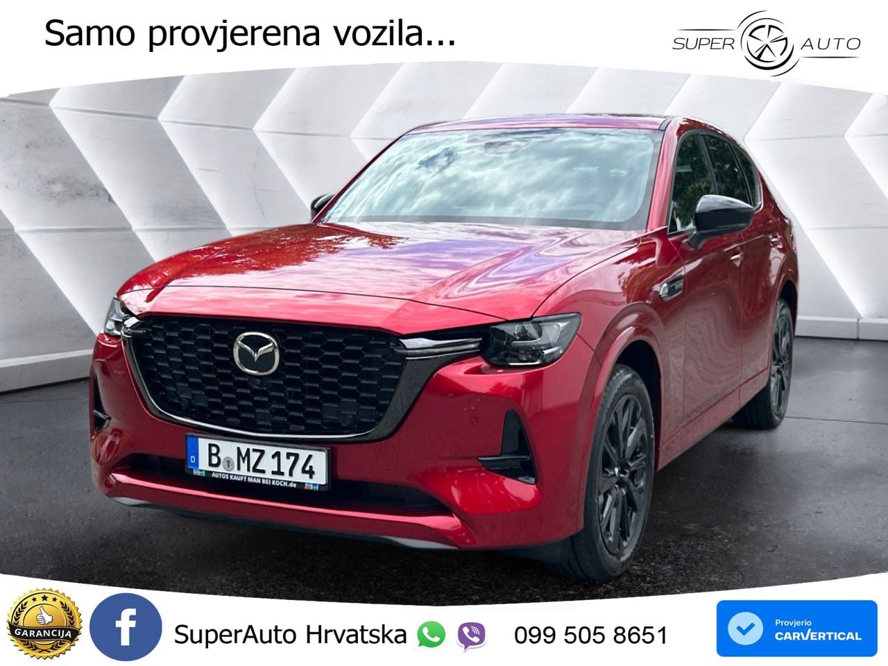 Mazda CX-60 2.5 e-Skyactiv (328 KS) AWD Automatic LED+GR SJED+ACC
