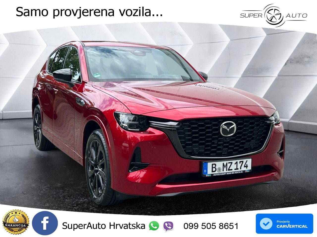 Mazda CX-60 2.5 e-Skyactiv (328 KS) AWD Automatic LED+GR SJED+ACC
