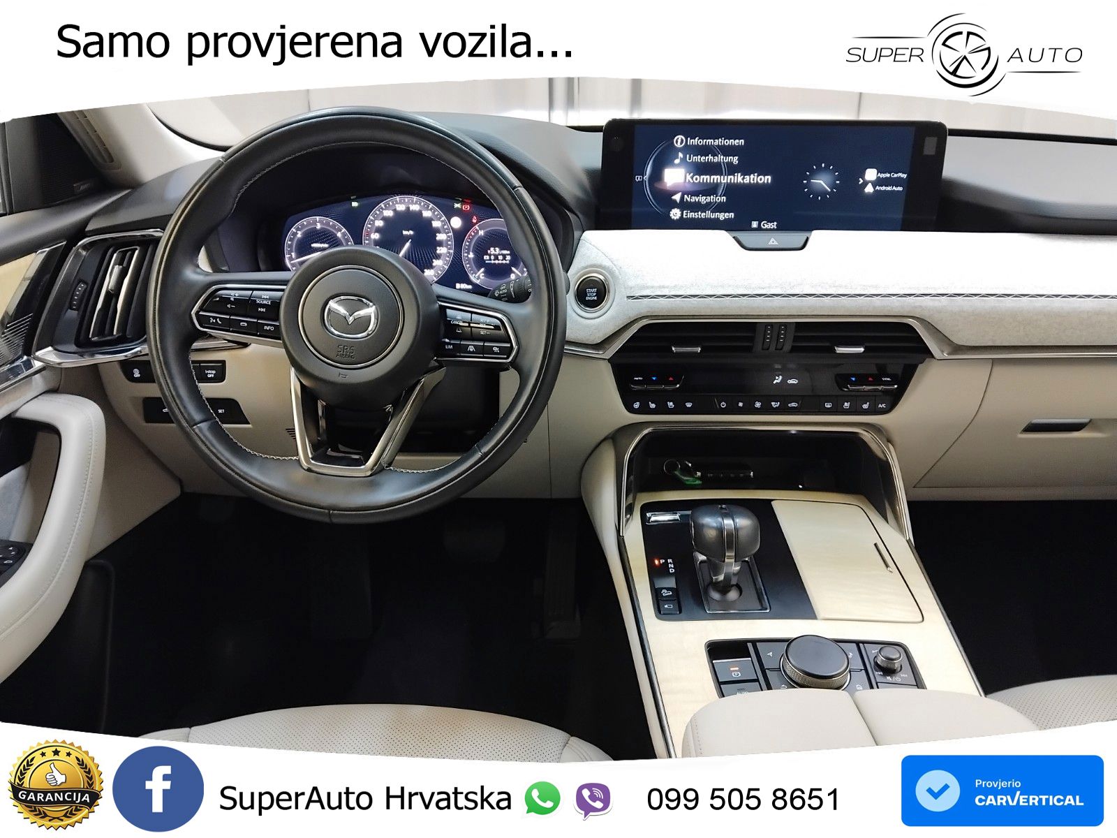 Mazda CX-60 3.3 e-Skyactiv D (254 KS) AWD Automatic LED+GR SJED+ACC