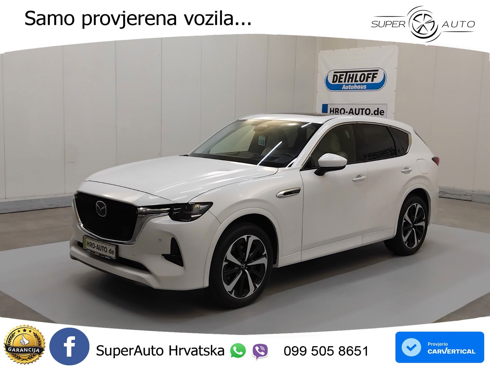 Mazda CX-60 3.3 e-Skyactiv D (254 KS) AWD Automatic LED+GR SJED+ACC