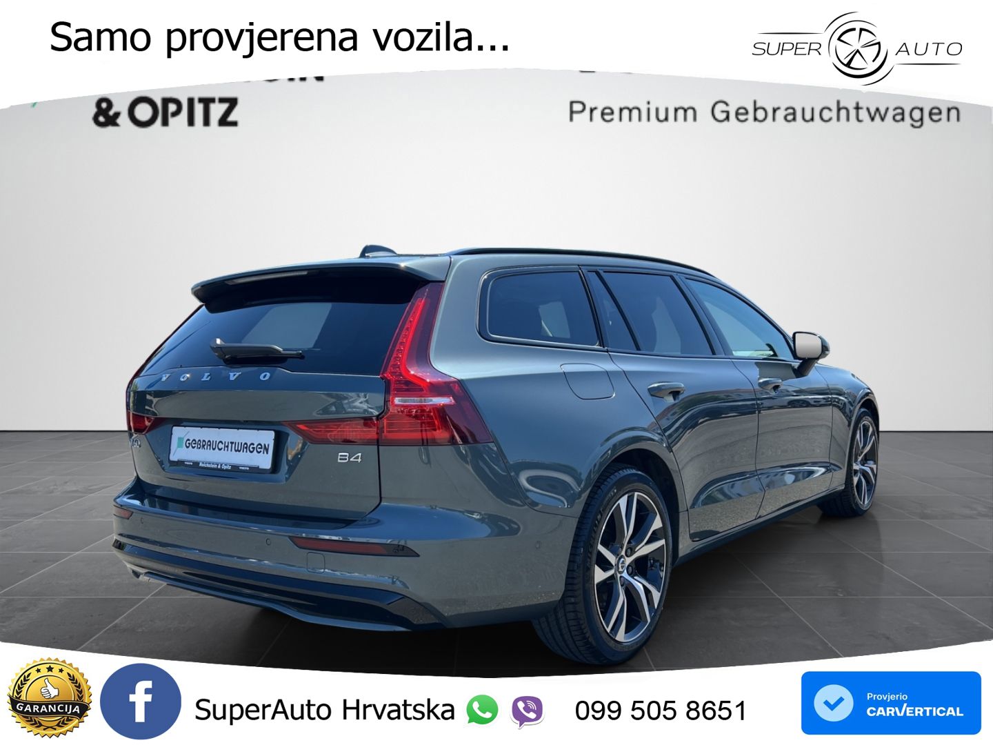 Volvo V60 2.0 B4 Benzin DCT ACC+HEAD+4xGR SJED+360+PANO