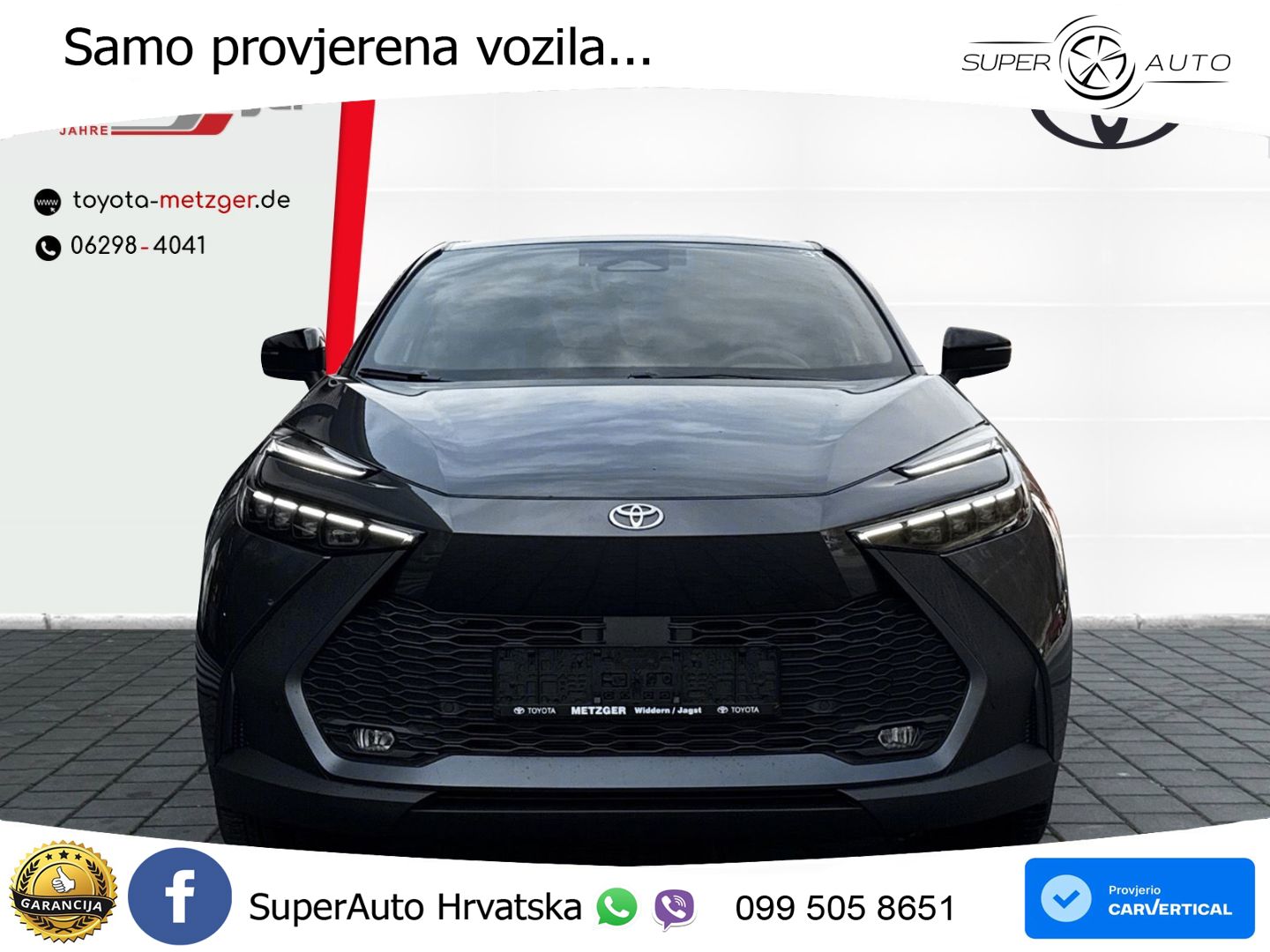 Toyota C-HR 2.0 (223 KS) PHEV e-CVT Team Deutschland LED+GR SJED+ACC