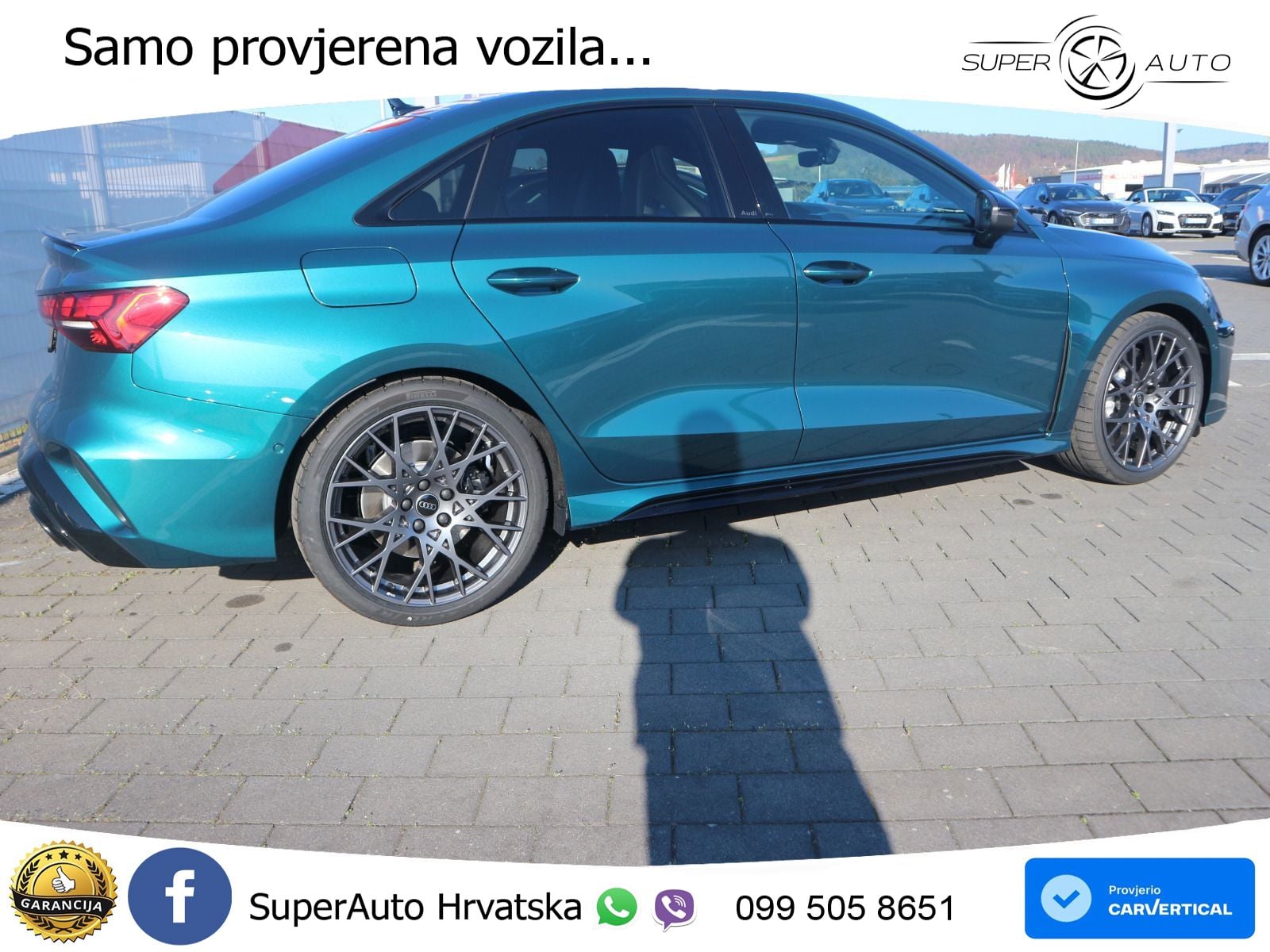 Audi RS3 Sedan 2.5 TFSI (400 KS) quattro S tronic MATRIX+GR SJED+KAM