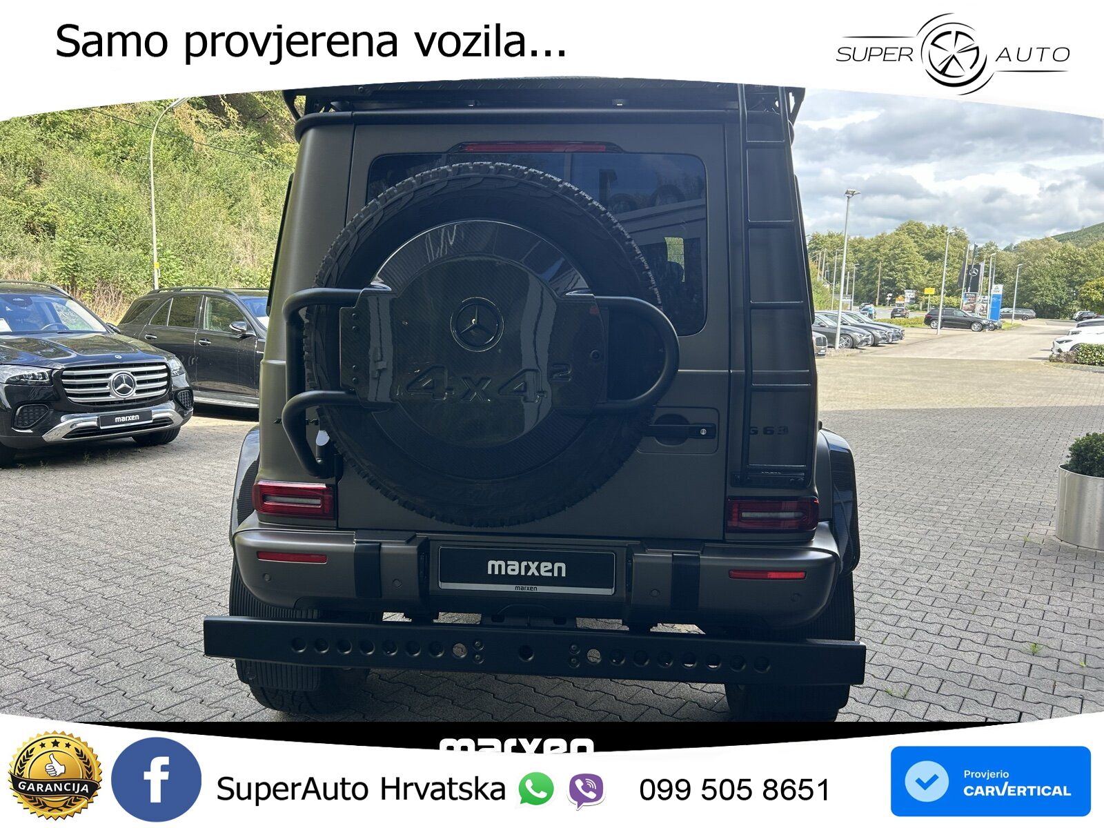 Mercedes AMG G 63 Long V8 (585 KS) 4MATIC 9G-TRONIC AMG SPEEDSHIFT TCT Superior