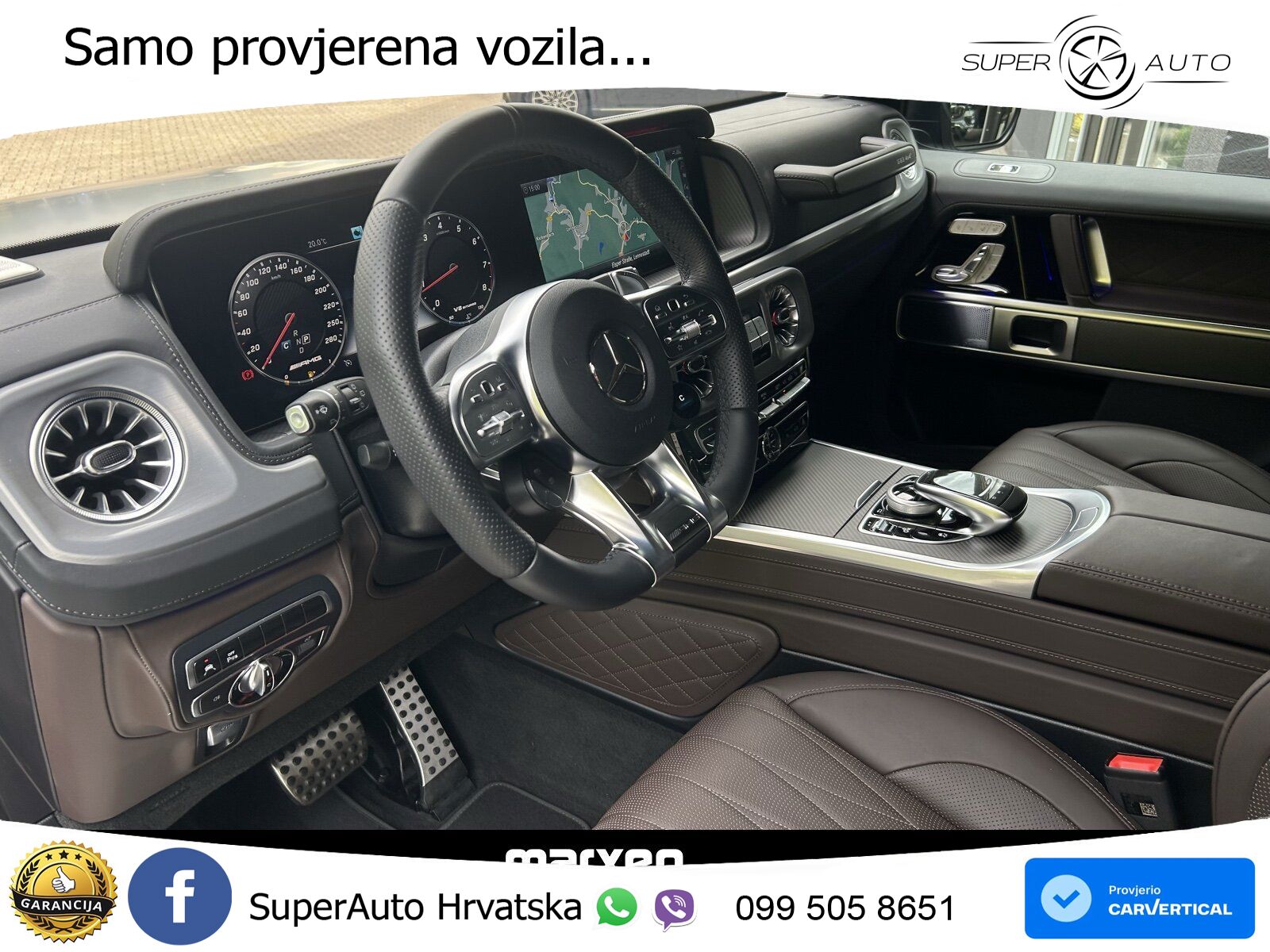 Mercedes AMG G 63 Long V8 (585 KS) 4MATIC 9G-TRONIC AMG SPEEDSHIFT TCT Superior