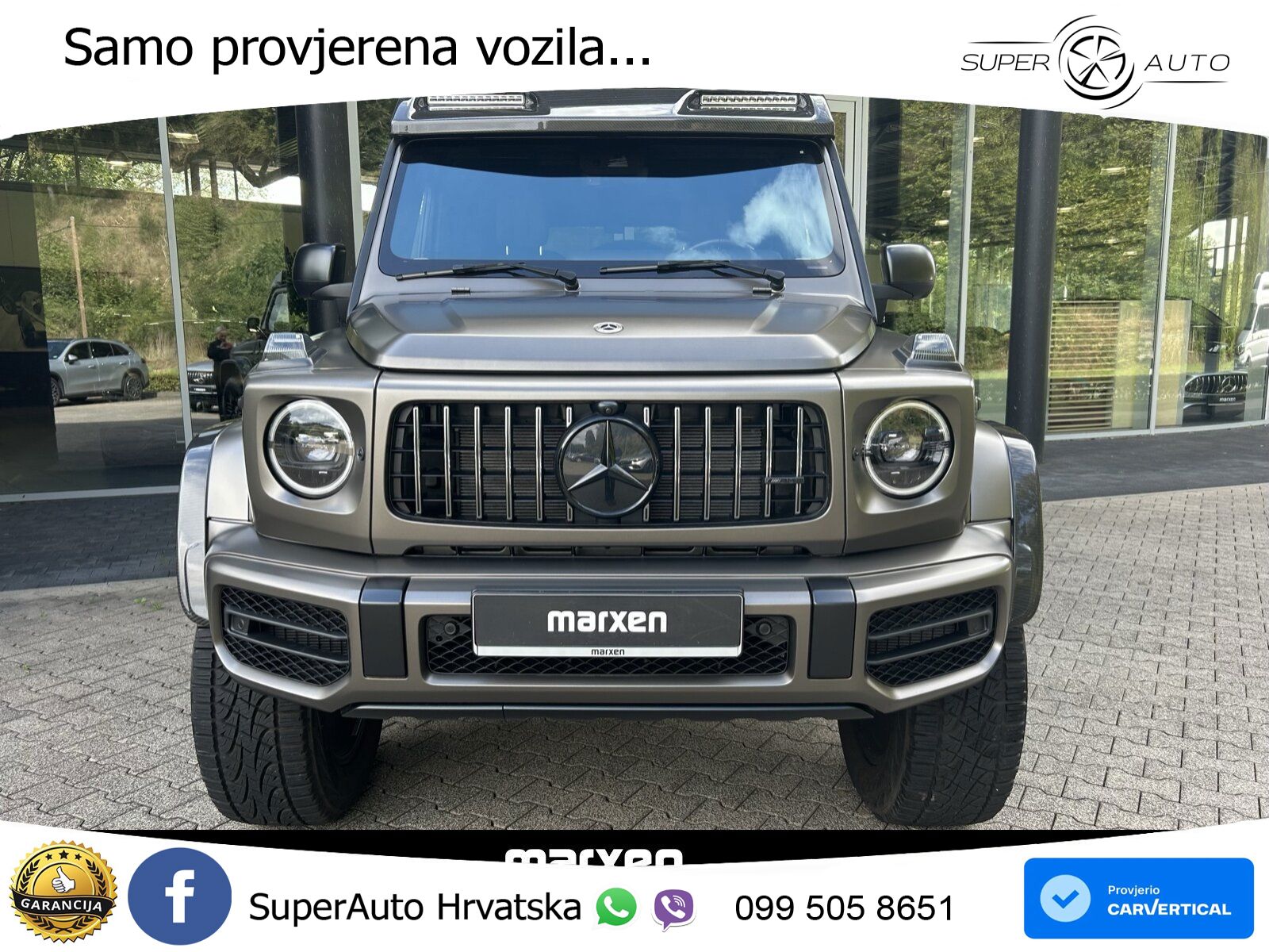 Mercedes AMG G 63 Long V8 (585 KS) 4MATIC 9G-TRONIC AMG SPEEDSHIFT TCT Superior