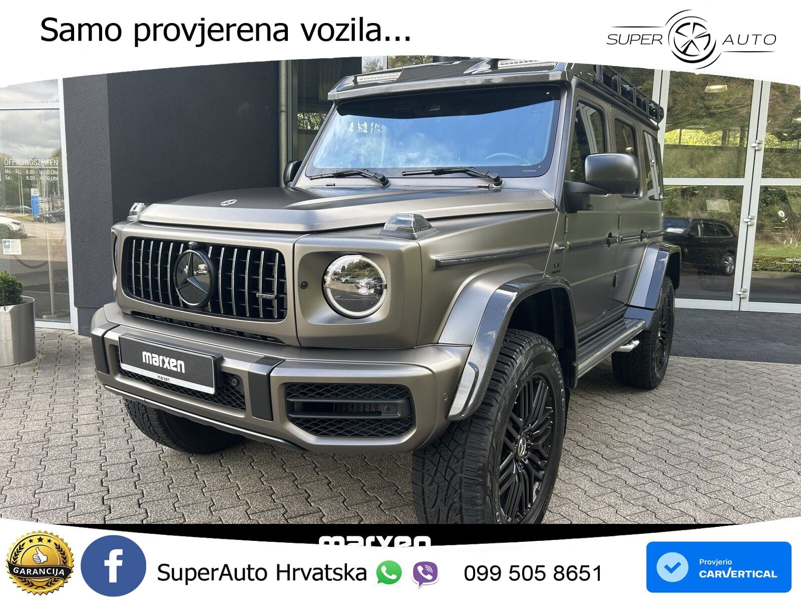 Mercedes AMG G 63 Long V8 (585 KS) 4MATIC 9G-TRONIC AMG SPEEDSHIFT TCT Superior