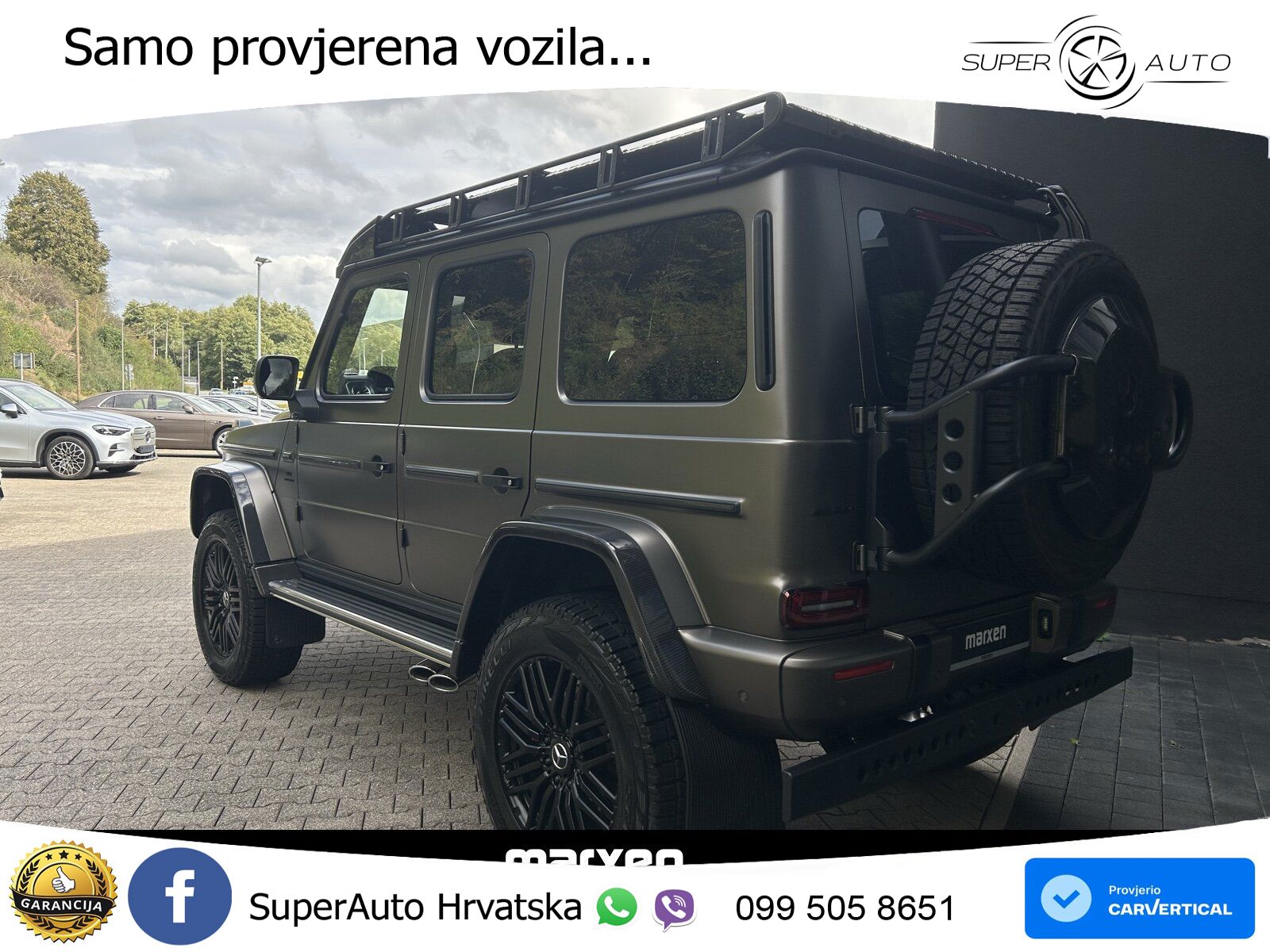 Mercedes AMG G 63 Long V8 (585 KS) 4MATIC 9G-TRONIC AMG SPEEDSHIFT TCT Superior
