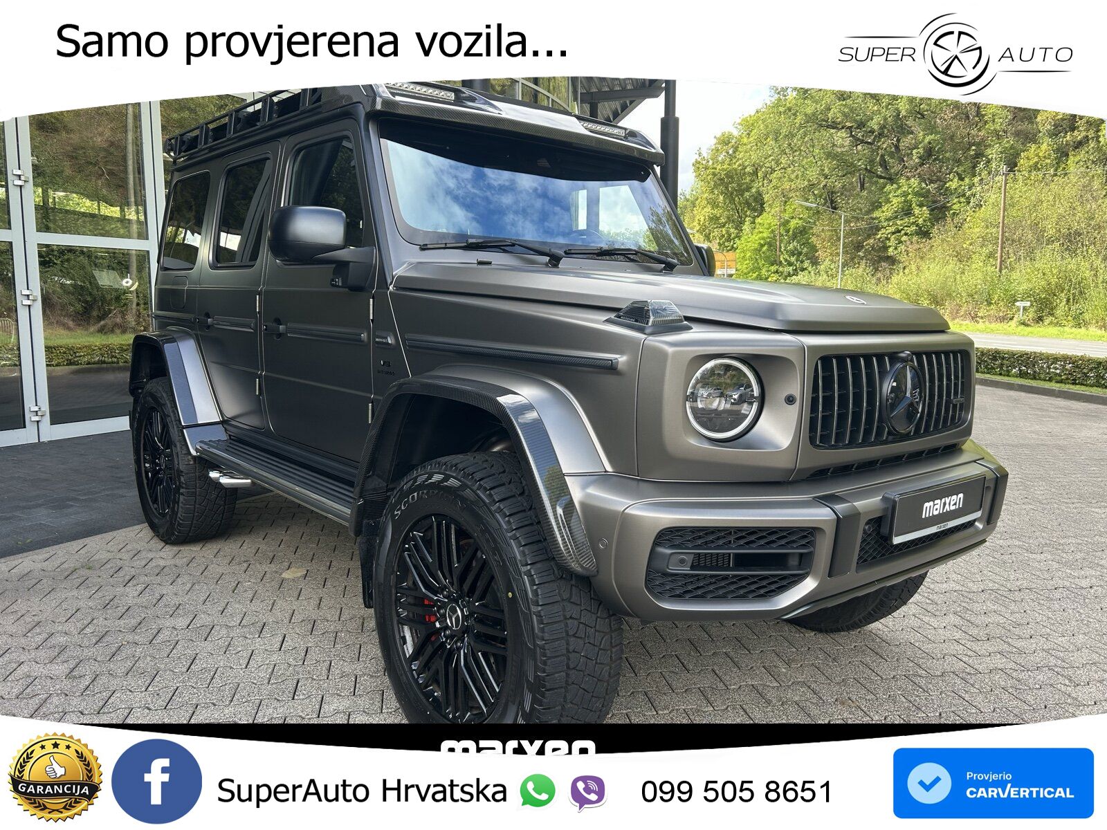 Mercedes AMG G 63 Long V8 (585 KS) 4MATIC 9G-TRONIC AMG SPEEDSHIFT TCT Superior