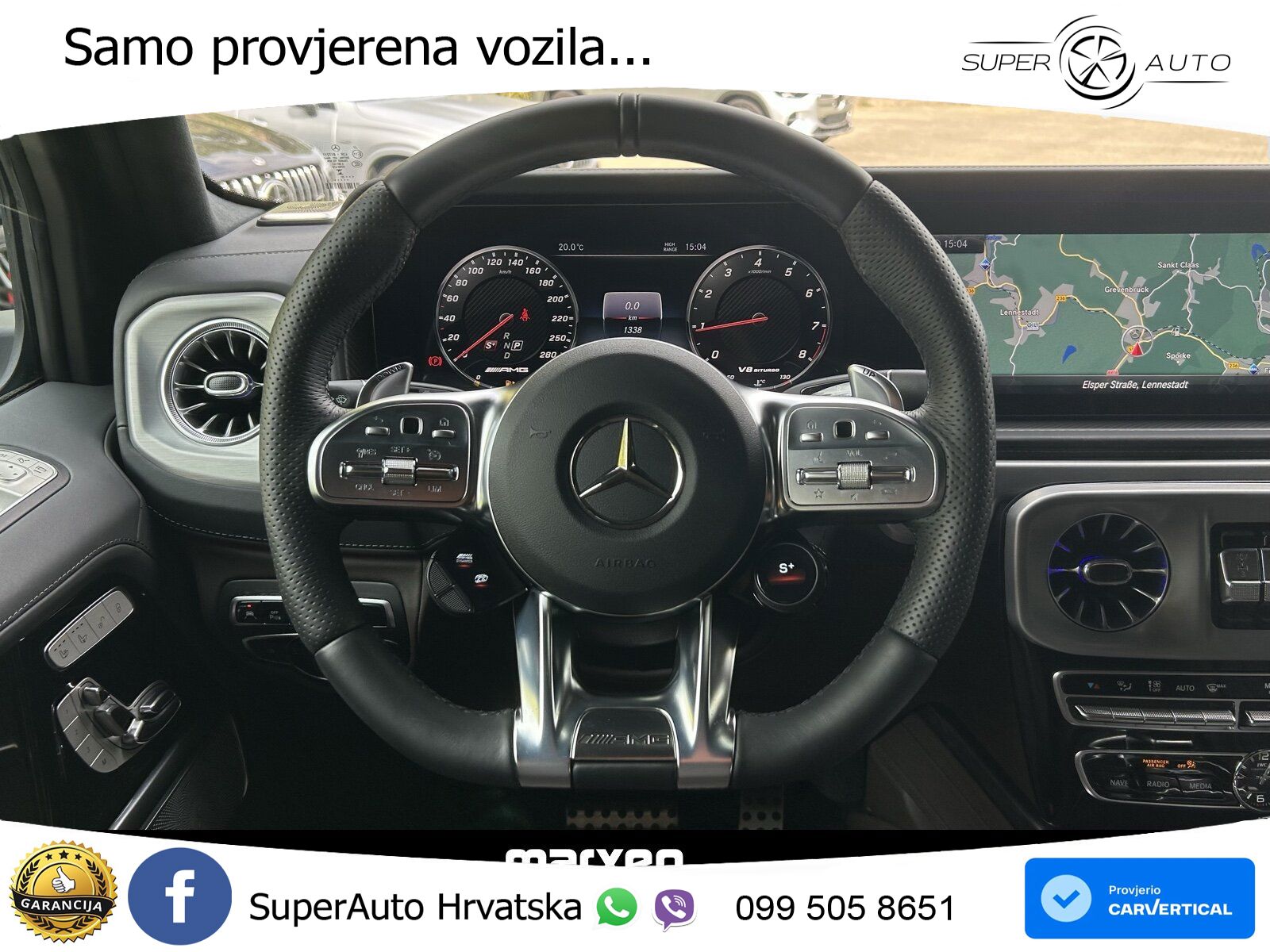 Mercedes AMG G 63 Long V8 (585 KS) 4MATIC 9G-TRONIC AMG SPEEDSHIFT TCT Superior