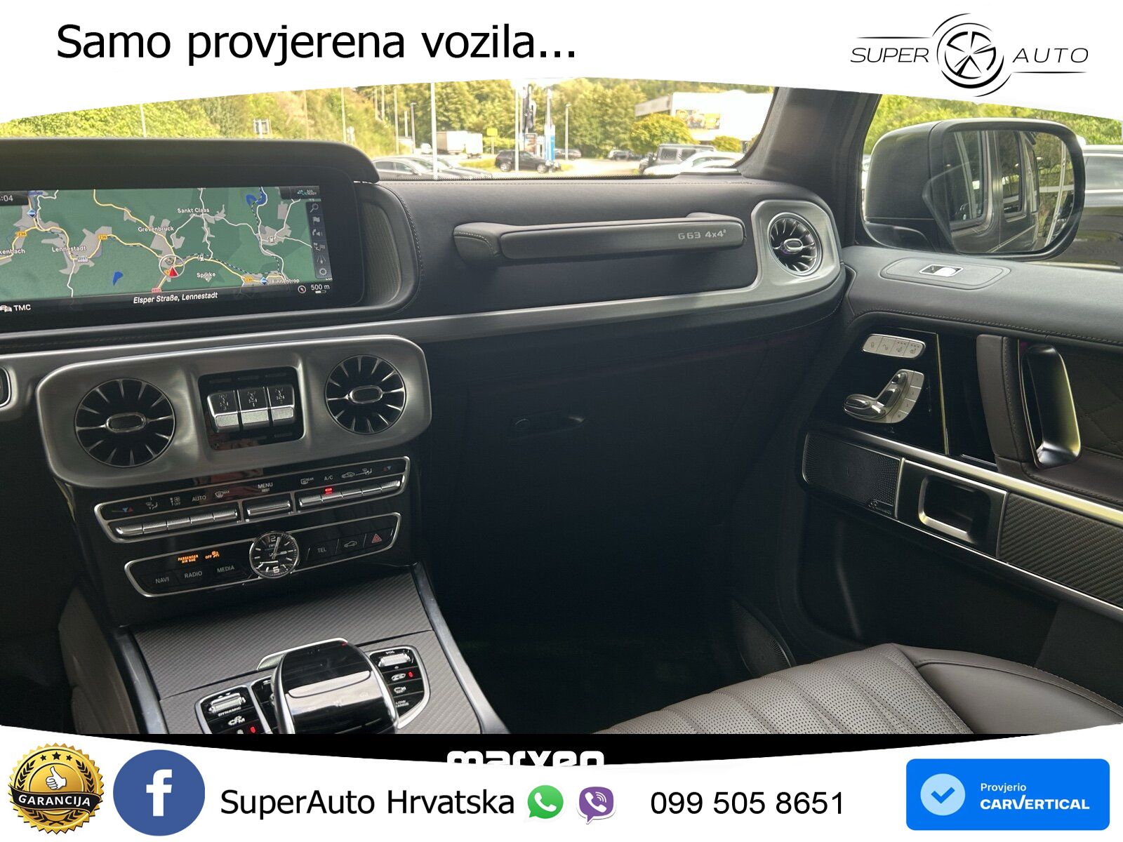 Mercedes AMG G 63 Long V8 (585 KS) 4MATIC 9G-TRONIC AMG SPEEDSHIFT TCT Superior