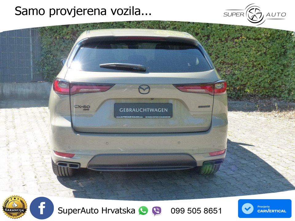 Mazda CX-60 3.3 e-Skyactiv D (254 KS) AWD Automatic MATRIX+GR SJED+KAM