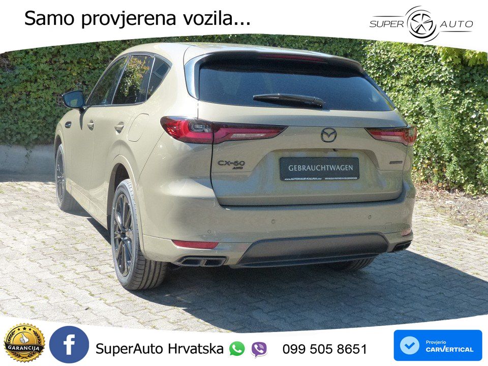 Mazda CX-60 3.3 e-Skyactiv D (254 KS) AWD Automatic MATRIX+GR SJED+KAM