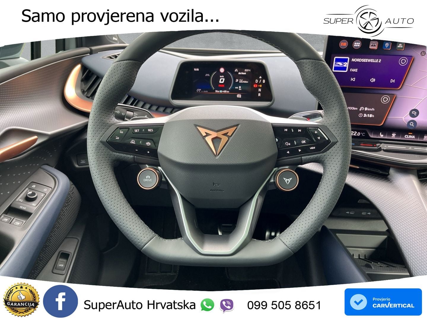 Cupra Tavascan 82 kWh (340 KS)  4WD VZ LED+GR SJED+ACC
