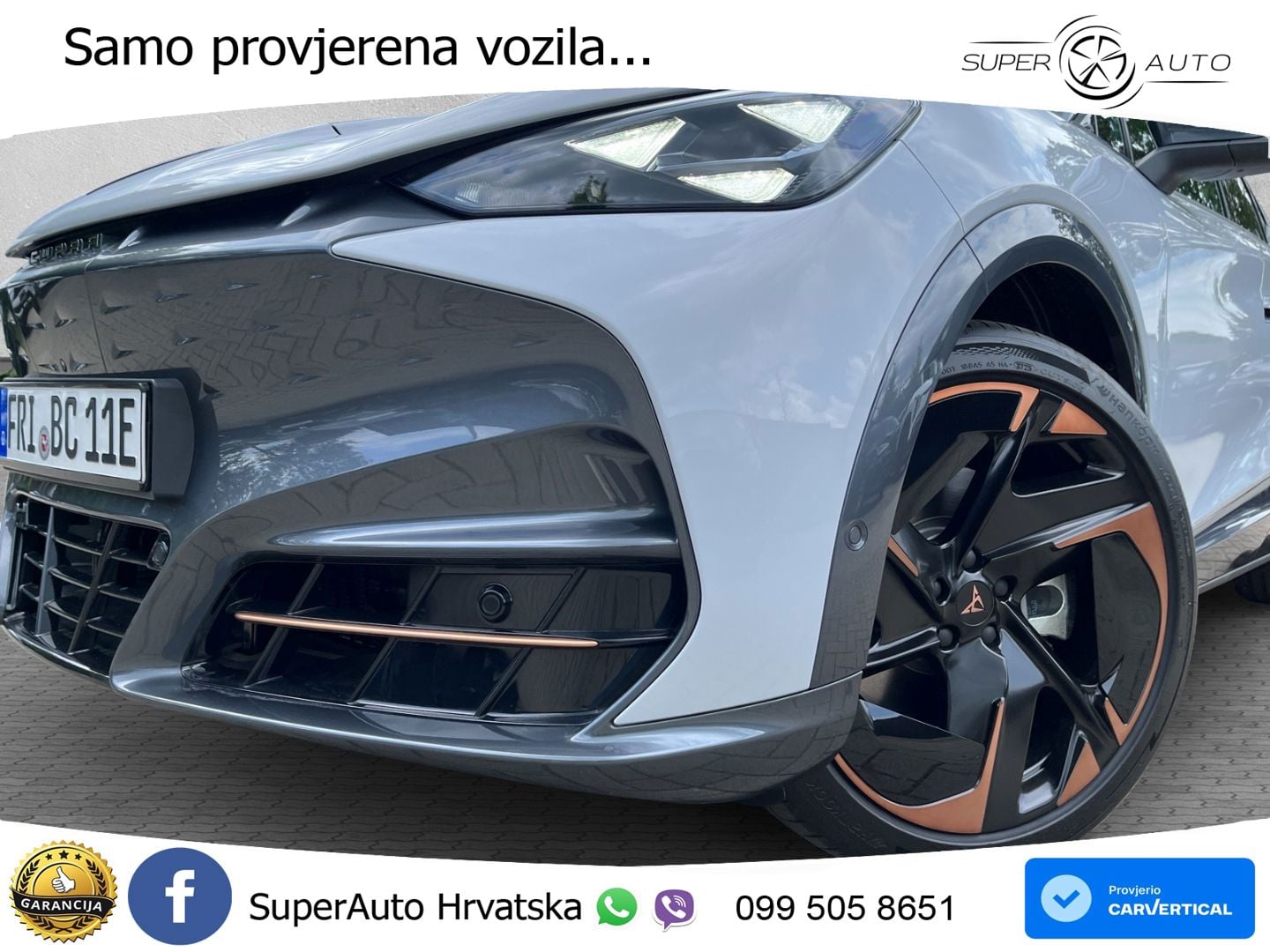Cupra Tavascan 82 kWh (340 KS)  4WD VZ LED+GR SJED+ACC