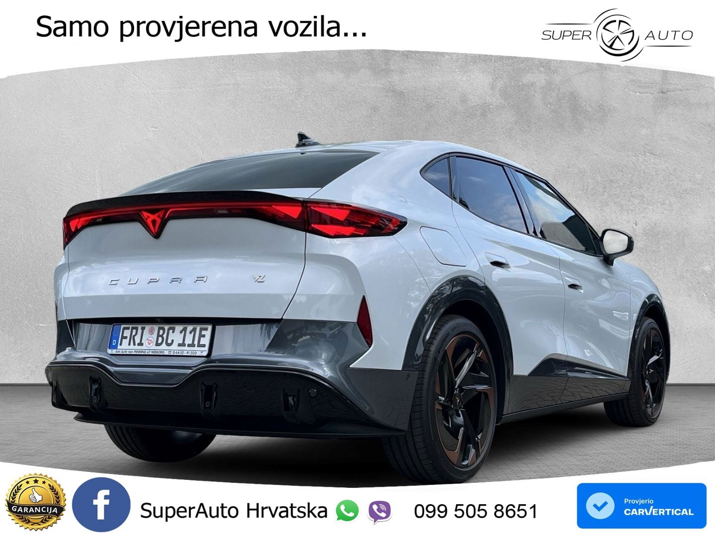 Cupra Tavascan 82 kWh (340 KS)  4WD VZ LED+GR SJED+ACC