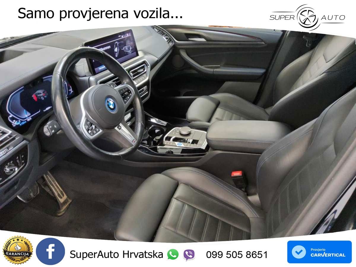 BMW iX3 80 kWh (286 KS) ACC+HEAD+GR SJED+360+PANO