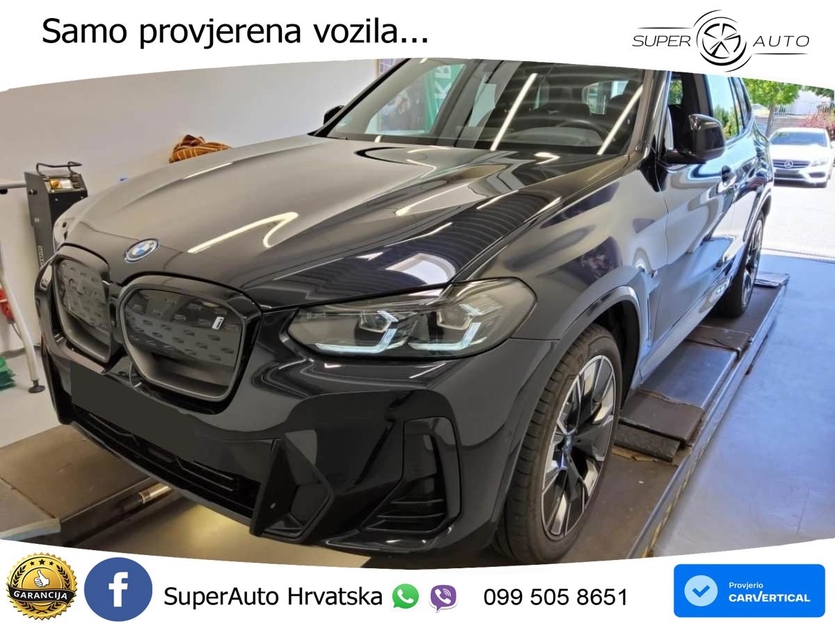 BMW iX3 80 kWh (286 KS) ACC+HEAD+GR SJED+360+PANO