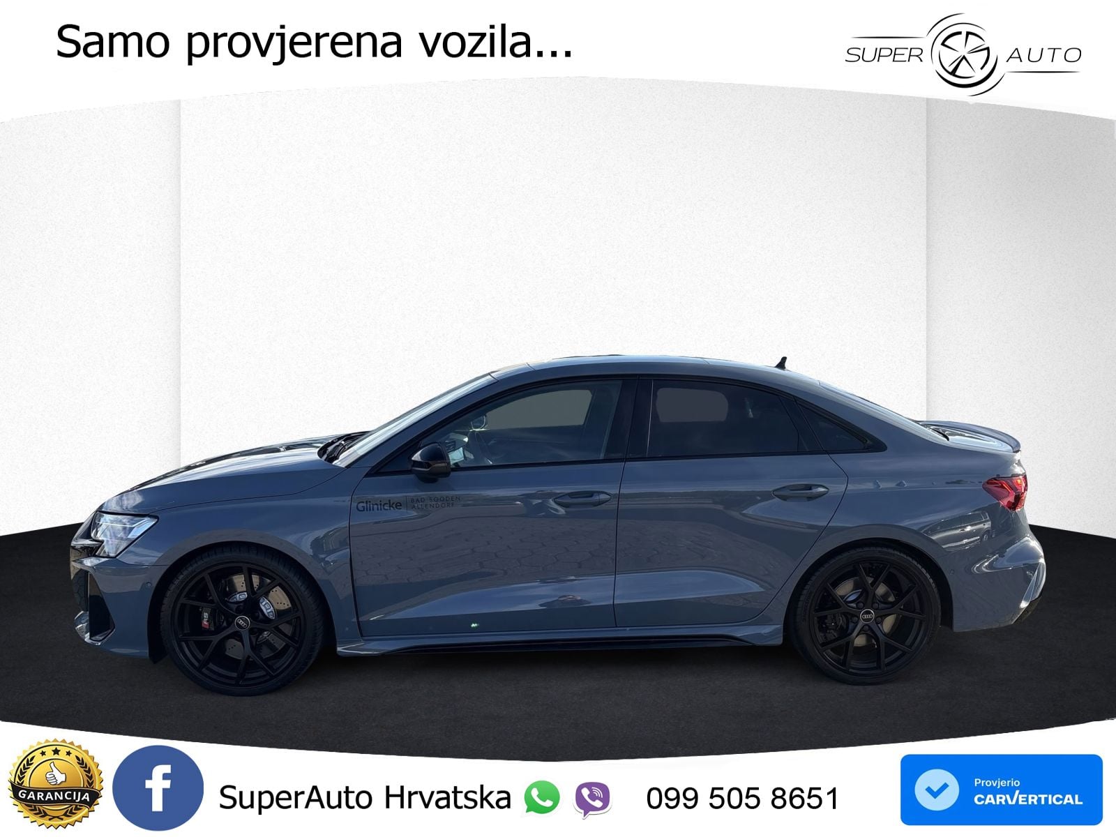 Audi RS3 Sedan 2.5 TFSI (400 KS) quattro S tronic LED+GR SJED+ACC