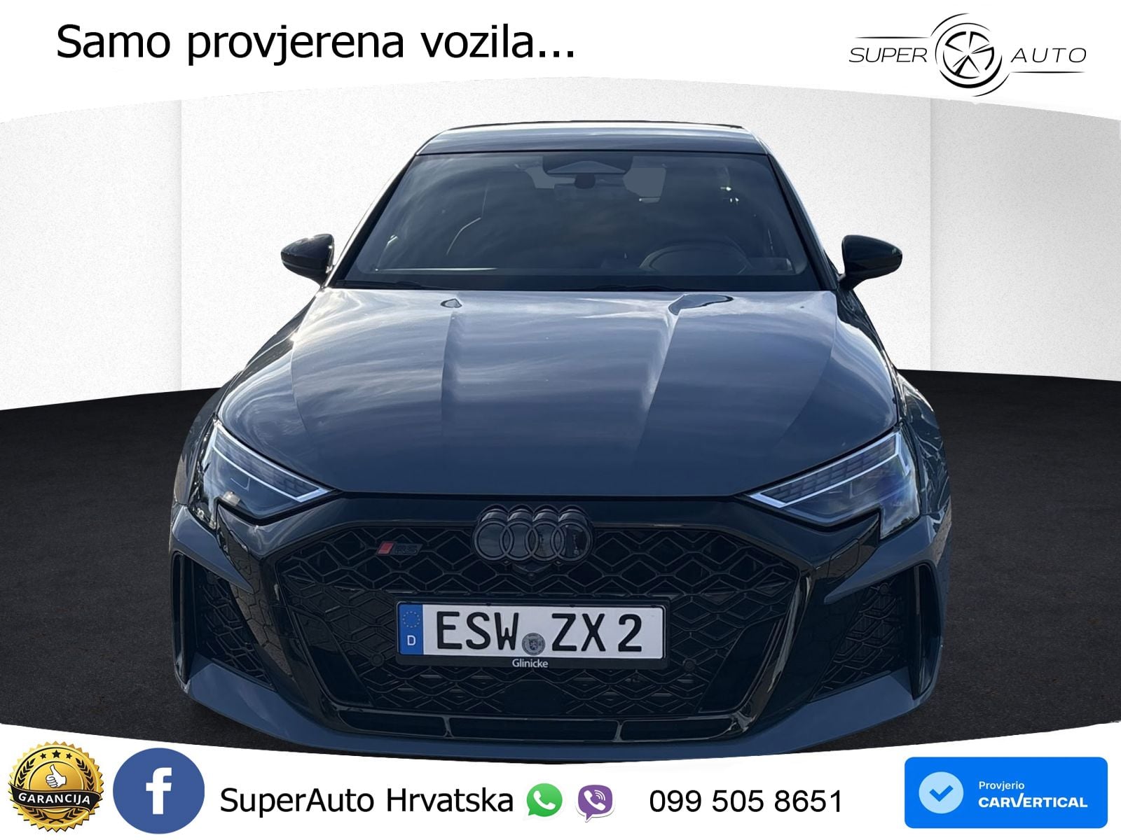Audi RS3 Sedan 2.5 TFSI (400 KS) quattro S tronic LED+GR SJED+ACC