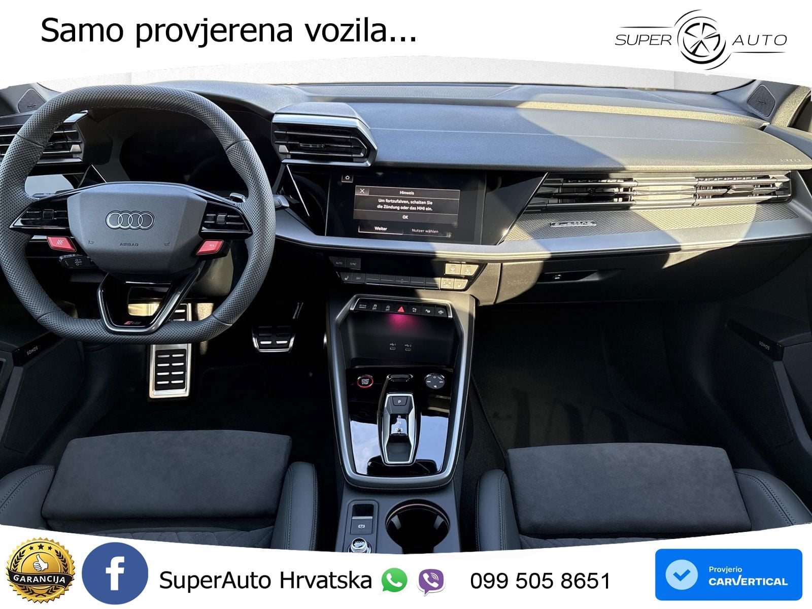 Audi RS3 Sedan 2.5 TFSI (400 KS) quattro S tronic LED+GR SJED+ACC